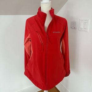 Columbia light jacket, sweat wicking